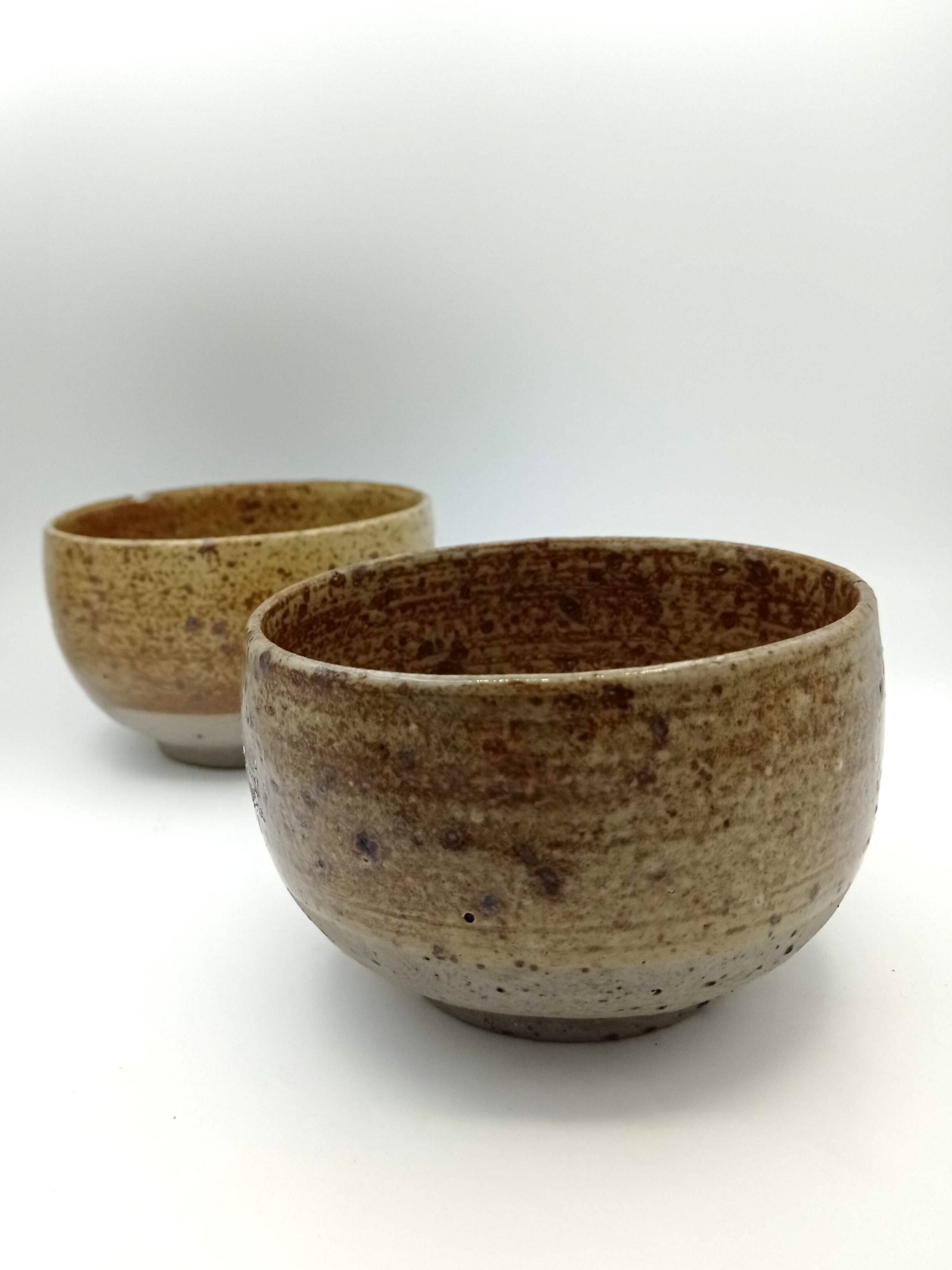 2 stoneware bowls by Charles GAUDRY