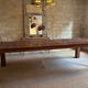 Recycled teak table