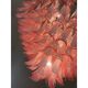 Contemporary White and Pink “Selle” Murano Glass Petali Chandelier