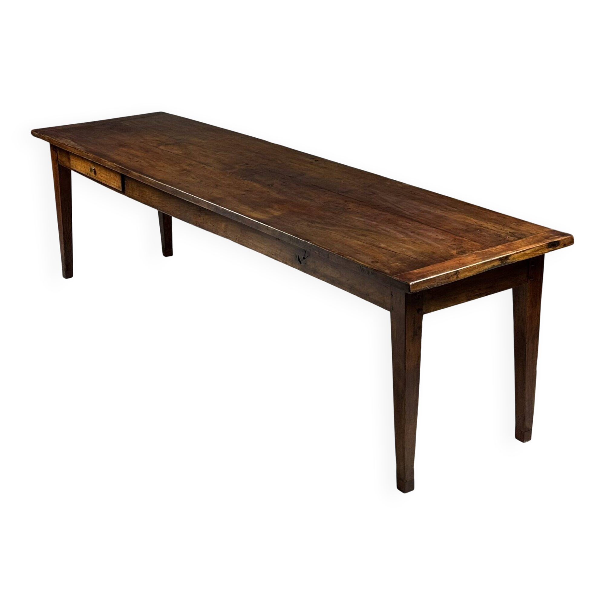 Table de ferme française de 292 cm