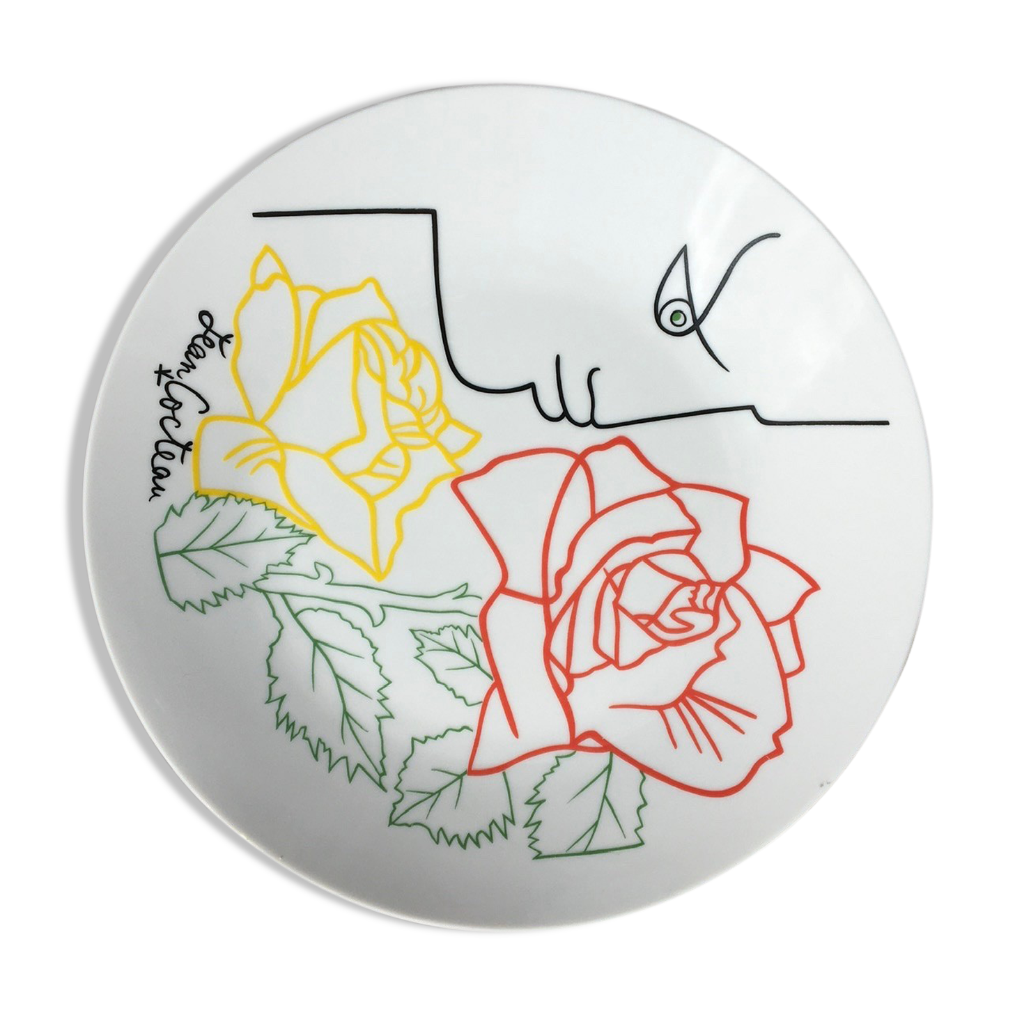Jean Cocteau Plate