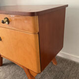 Vintage teak bedside table from the years 50-69