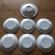 Set of 6 flat plates and 1 round dish KG Lunéville "Agnès"