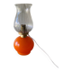 Petite lampe orange vintage