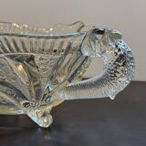 Art Deco fruit bowl with snakes