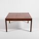 Danish walnut coffee table from the 1960s