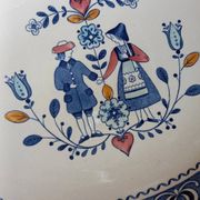 Oval plate Johnson Brothers "Hearts & Flowers"