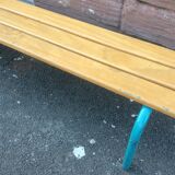 Banc d'école enfant industriel Mullca 1960s