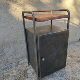 Small vintage piece of furniture in black metal