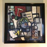Oil on canvas Claude Venard