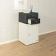 1980s chest of drawers with clear contrast design