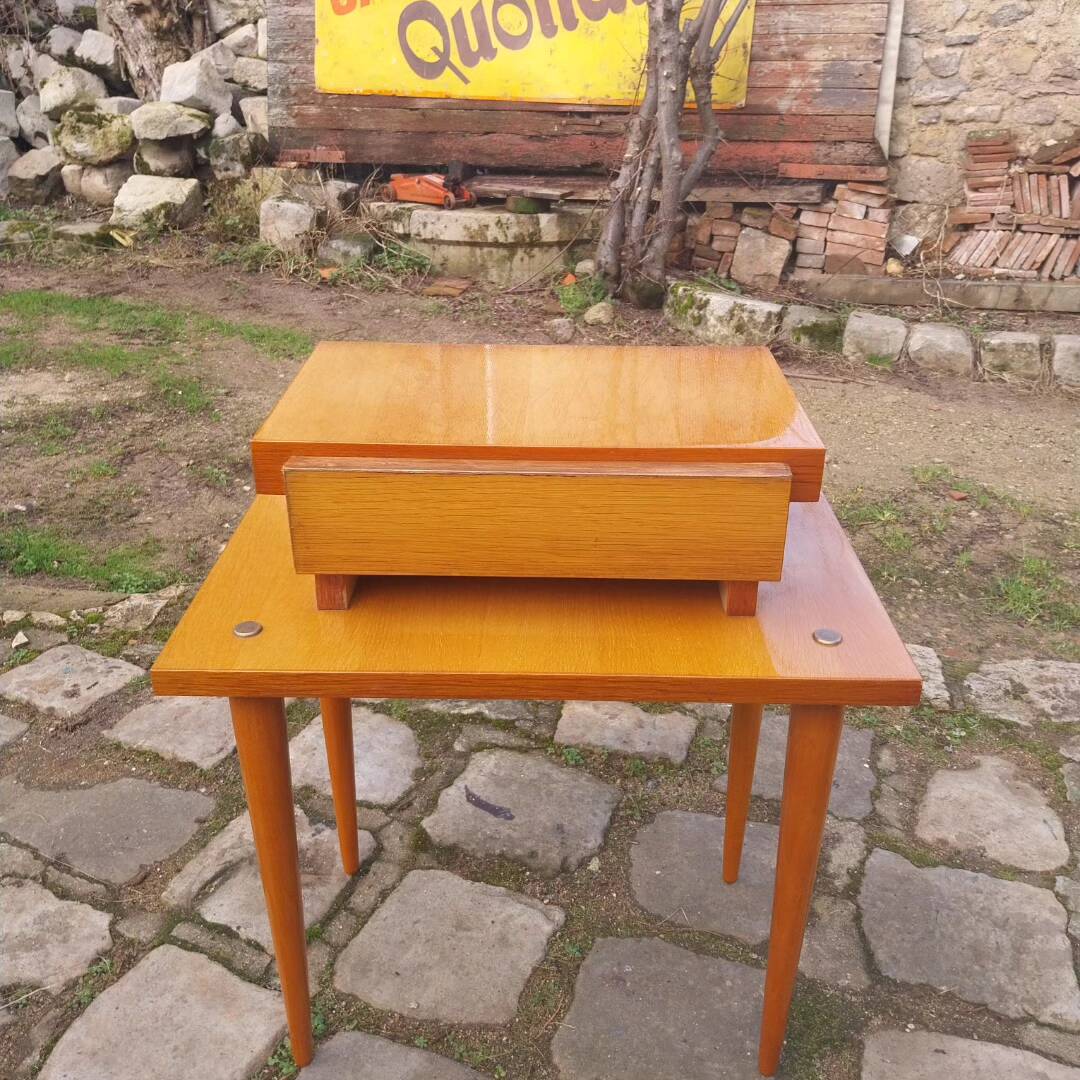 Vintage bedside table
