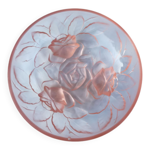 Vide poche en verre signés