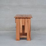 French Petite Wooden Mid-Century Desk