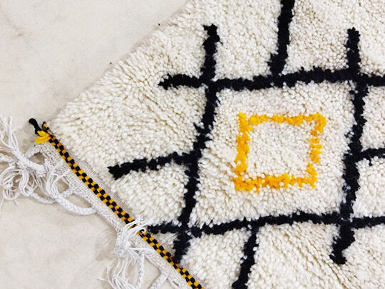 Moroccan Berbere Carpet 247x173cm