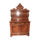 Sideboard in solid cherry wood marquetry