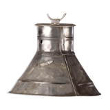 Industrial zinc pendant lamp brocante light
