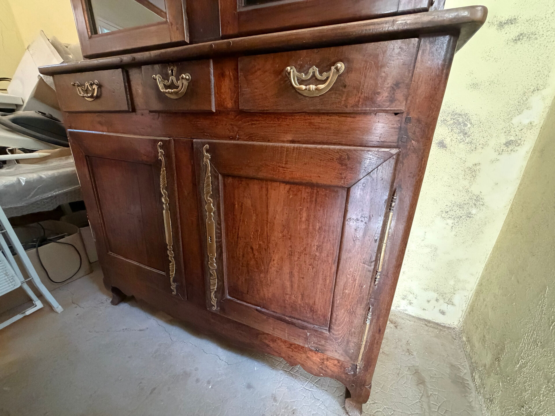 Buffet, vaisselier normand ancien en chêne – XIXe siècle