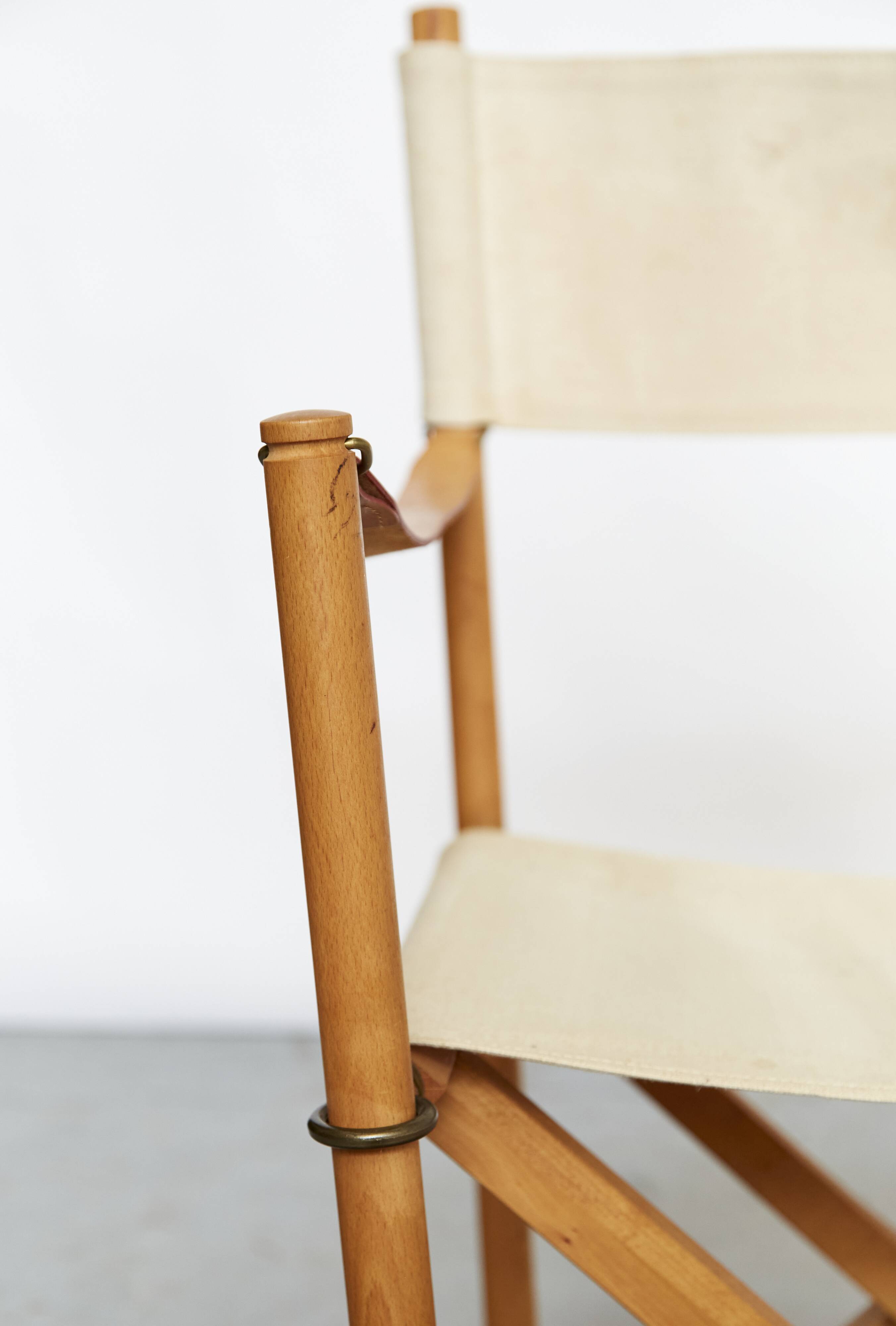 Chaise pliante Mogens Koch MK-16 pour Rud Rasmussen