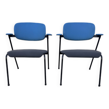 2 armchairs by Willy Van Der Meeren, Belgium - 1950