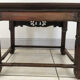 Table d'appoint en bois de fer et marbre de Chine Circa 1900
