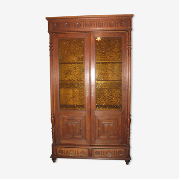 Henry II oak cabinet