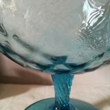 Empoli blue glass cut
