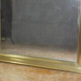 Bistro Mirror in Brass XIX