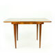 Table à manger extensible carrée par Cesky Nabytek, Tchécoslovaquie années 1960