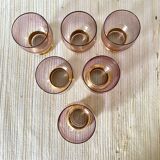 Old roses and gold glasses