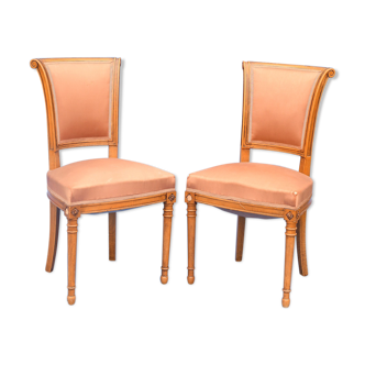 Pair of Directoire-style chairs