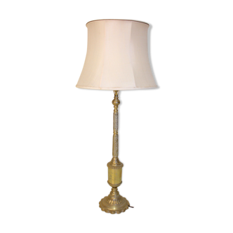 Floor lamp in brass