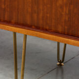 Important sideboard designed by Belgian designer Alfred Hendrickx for Belform 1950