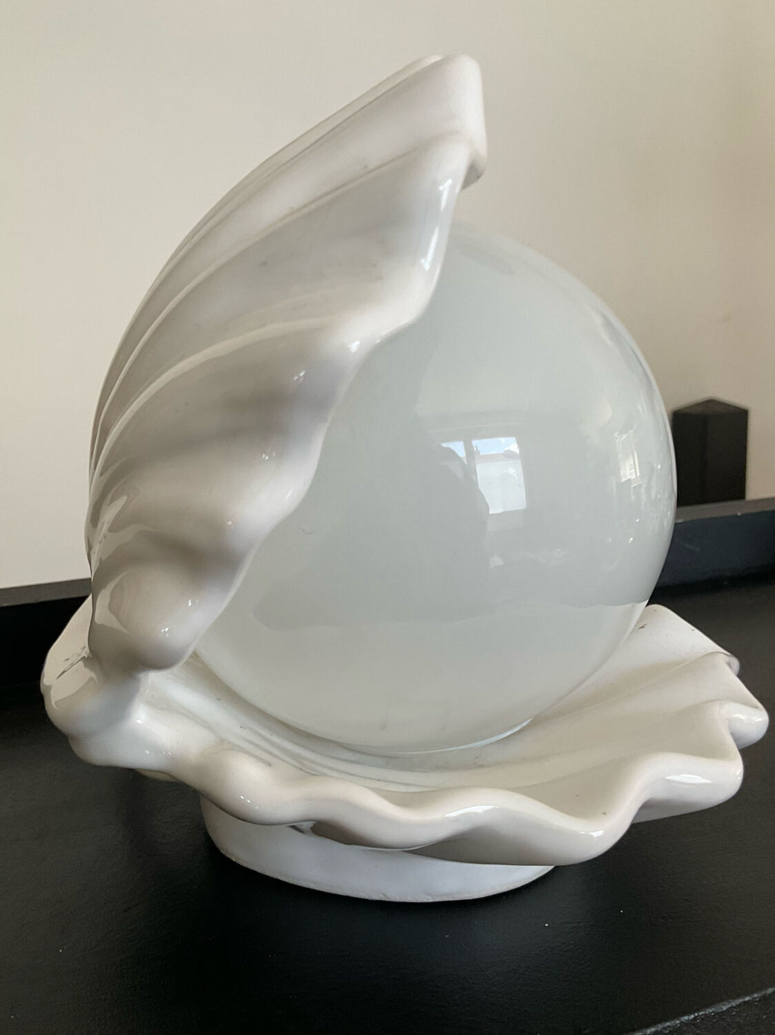 Vintage shell lamp 70s-80s