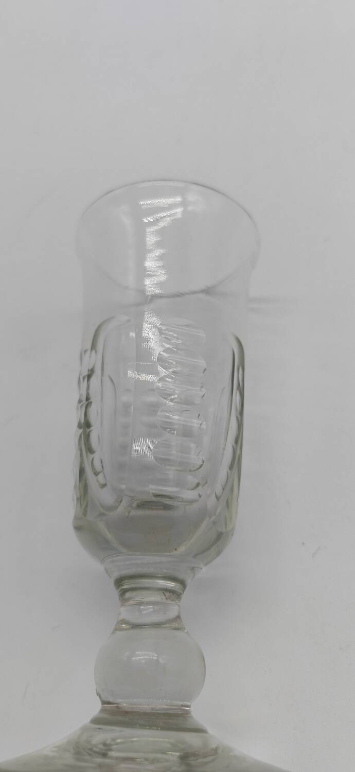 Large 19th century absinthe glass