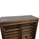 Vintage wooden commode/file cabinet/notary's cupboard