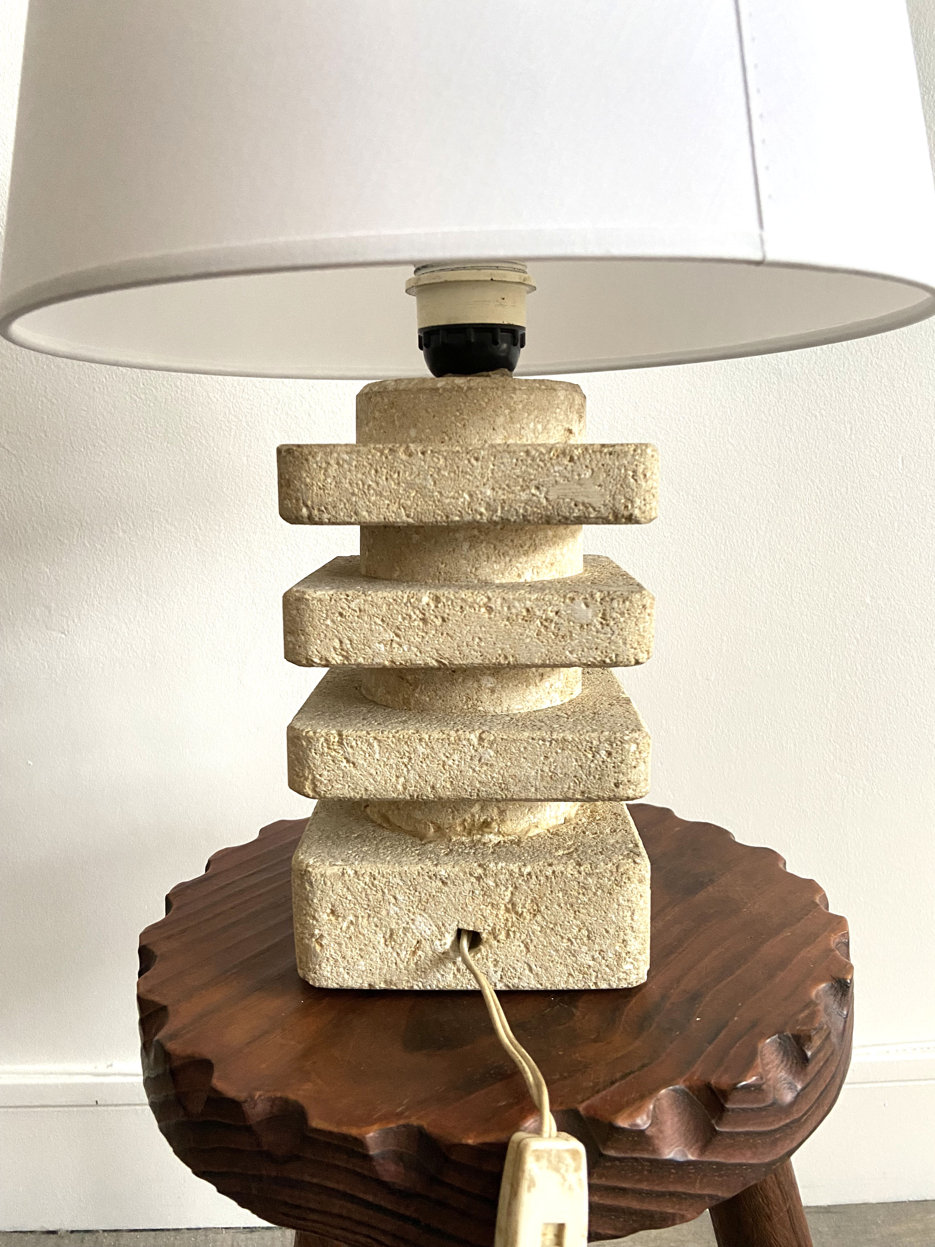Stone lamp Albert Tormos 1970