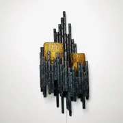 Lampe murale brutaliste par Marcel Fantoni, Italie, années 1960.