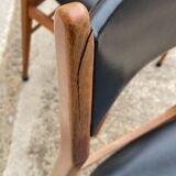 4 Danish teak chairs