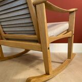 Danish rocking chair by Finn Juhl for M. Nissen, Denmark 1960s