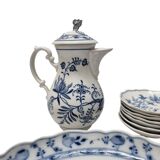 Various Porcelain Carl Teichert Meissen Tableware, from around 1900