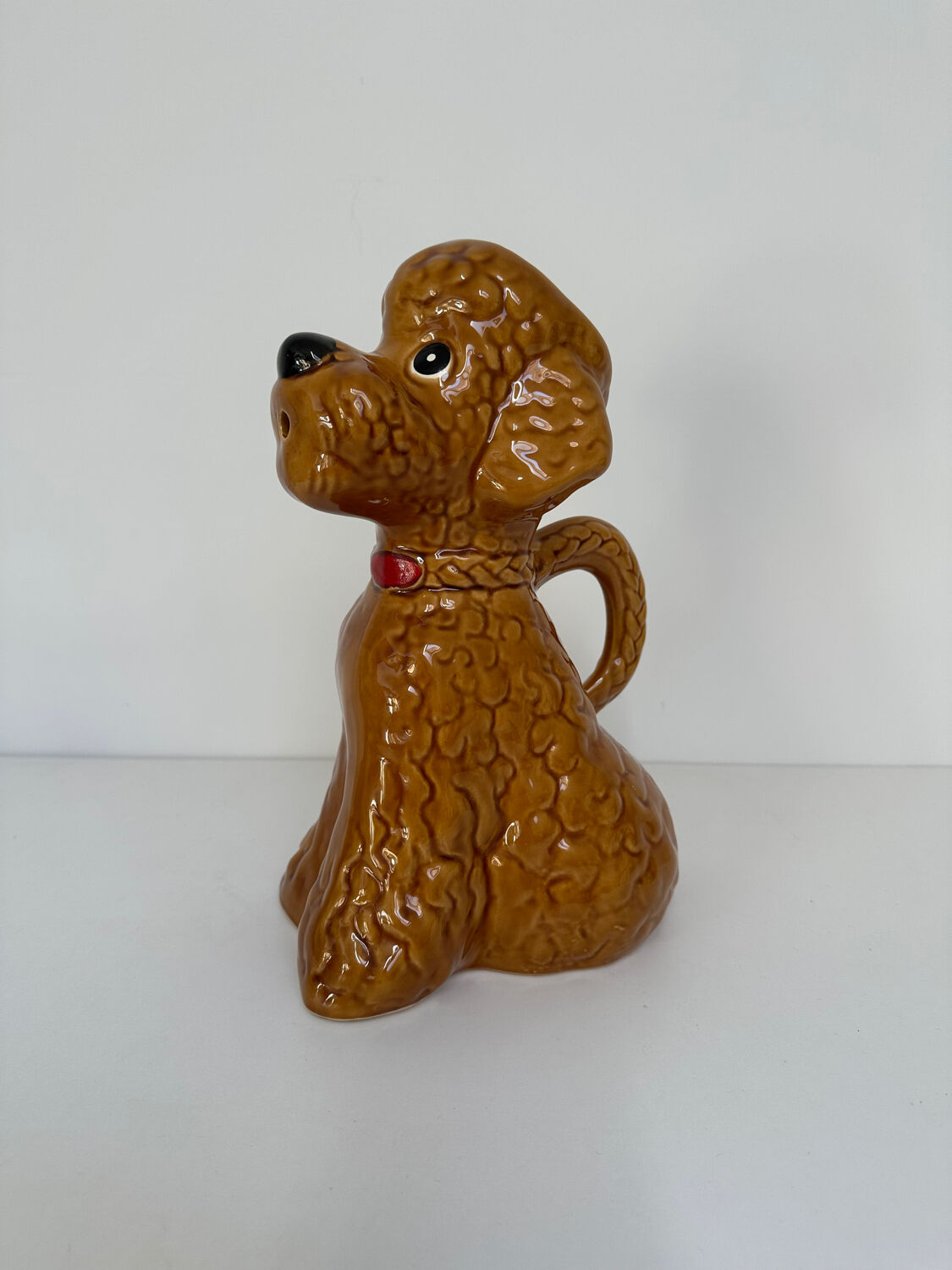 Vintage ceramic zoomorphic jug