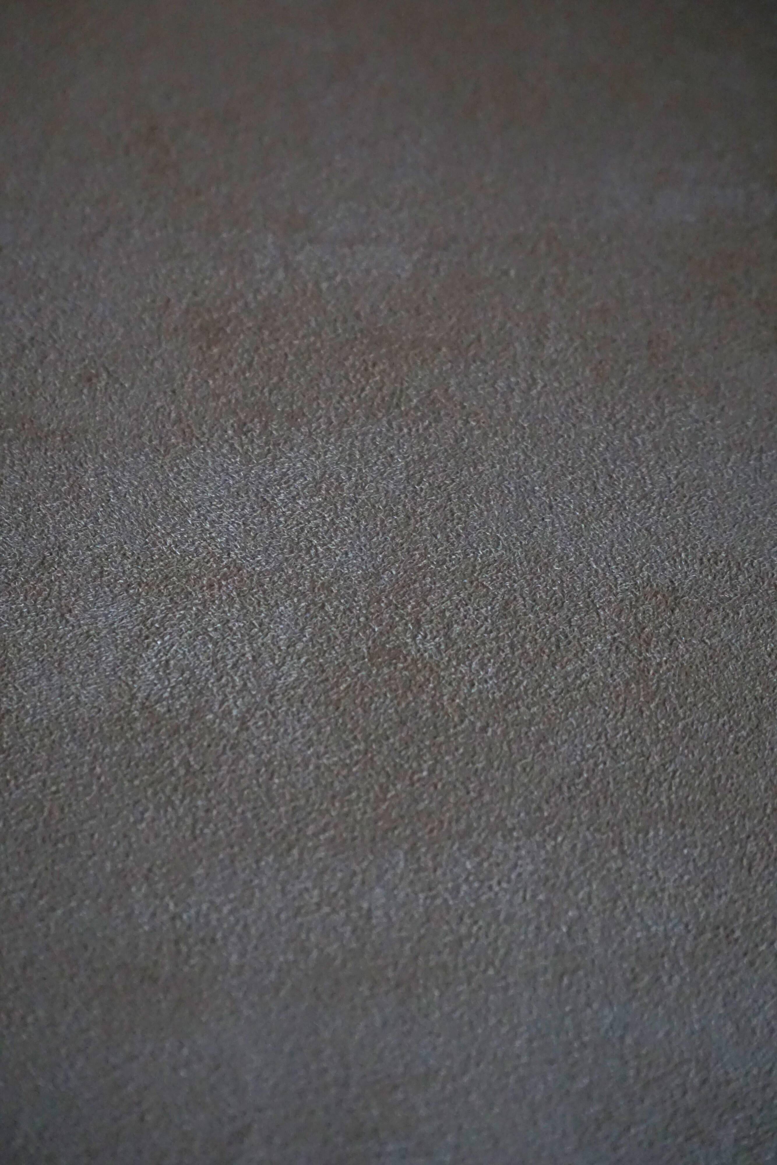 Mid-20th century, pair of armchairs by Henning Kjærnulf, oak and alcantara, 1960s.