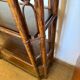 Large vintage rattan shelf/bookcase