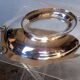 Louis XVI silver plated metal table centerpiece dish