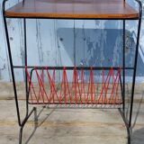 magazine holder side table