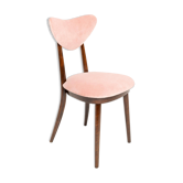 Chaise mid-century en velours de coton, europe, années 1960