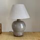 Lamp base in stoneware