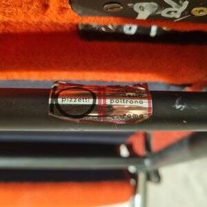 Vintage Reclining Lady Chair in Wool by Pizzetti, 1960s