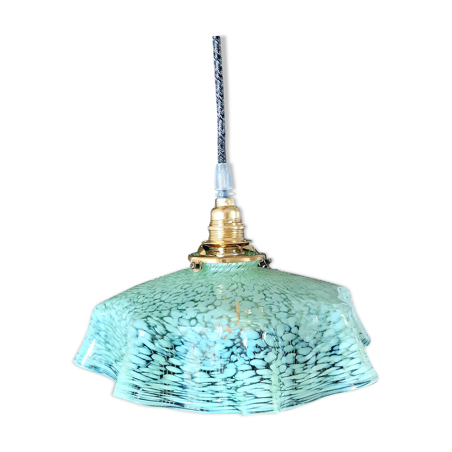 Suspension verre de Clichy